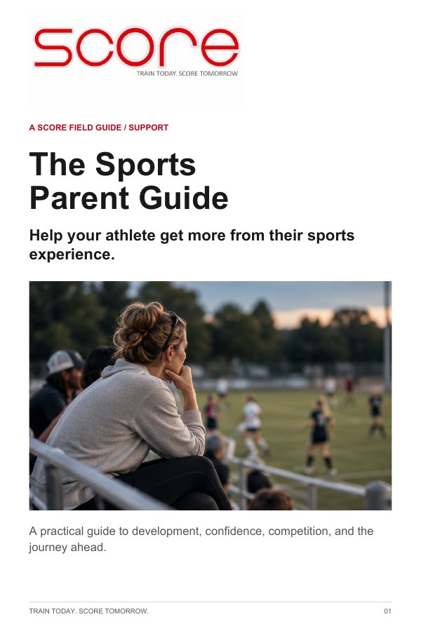 Cover of The Sports Parent Guide by SCORE